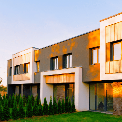 Flat Roof Modern House